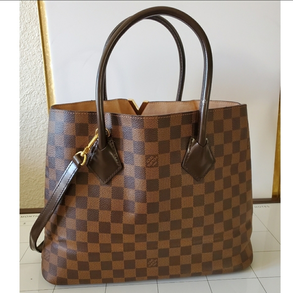 Auth Louis Vuitton Kensington Damier Ebene Bag - Picture 2 of 12
